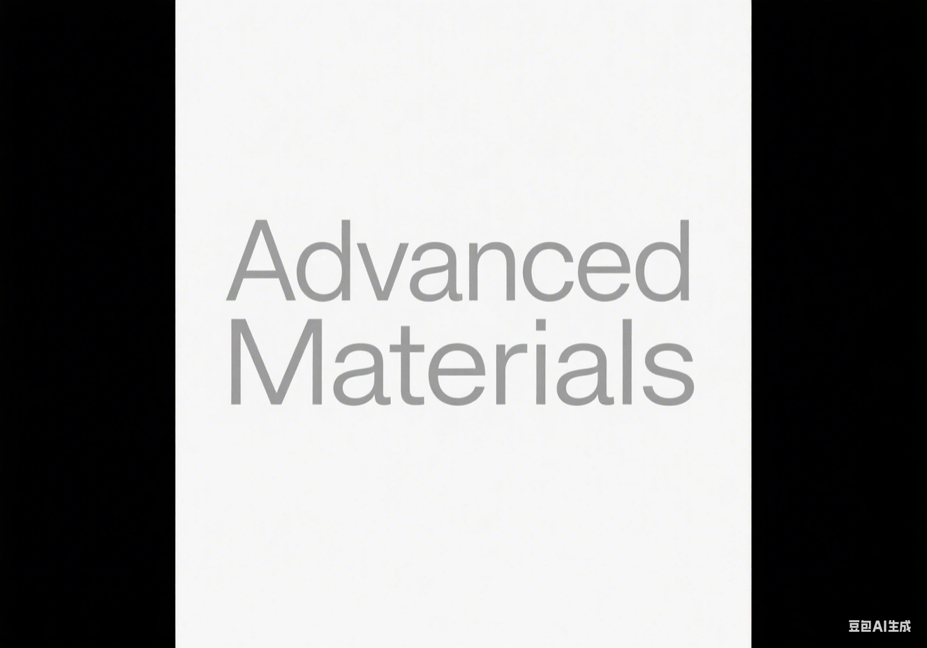 Advanced Materials期刊封面
